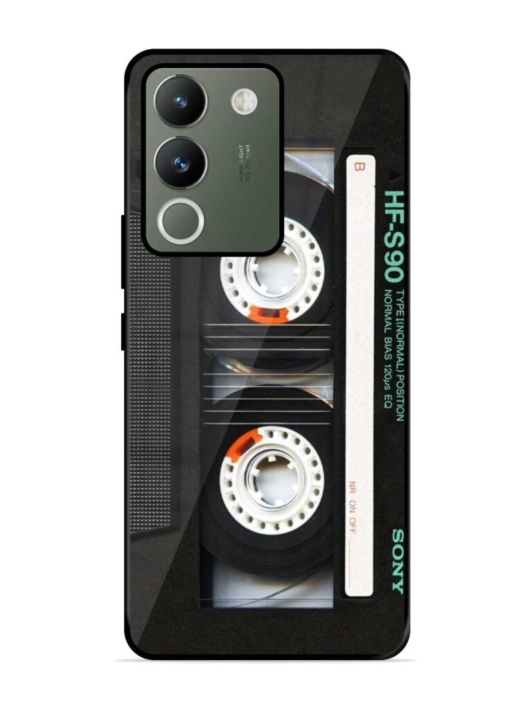 Sony Hf-S90 Cassette Glossy Metal Phone Cover for Vivo Y200 (5G) Zapvi