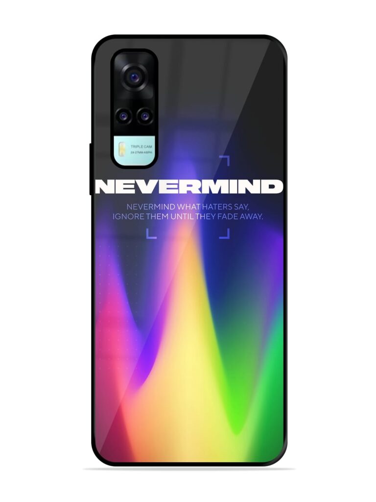 Nevermind Glossy Metal Phone Cover for Vivo Y31 Zapvi