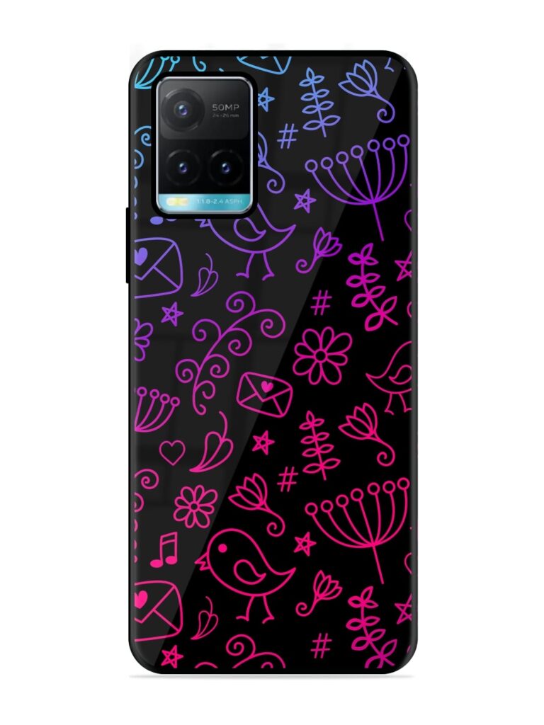 Cool Girly Glossy Metal Phone Cover for Vivo Y33s Zapvi