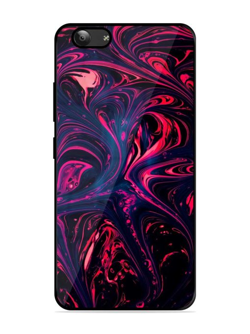 Abstract Background Premium Glass Case for Vivo Y53 Zapvi