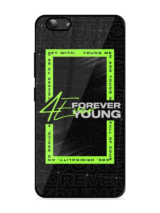 Forever Young Premium Glass Case for Vivo Y53 Zapvi