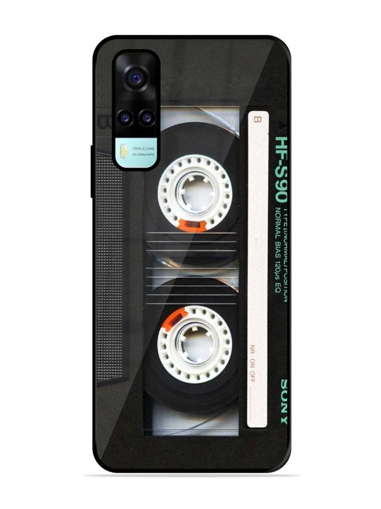 Sony Hf-S90 Cassette Glossy Metal TPU Case for Vivo Y53s Zapvi