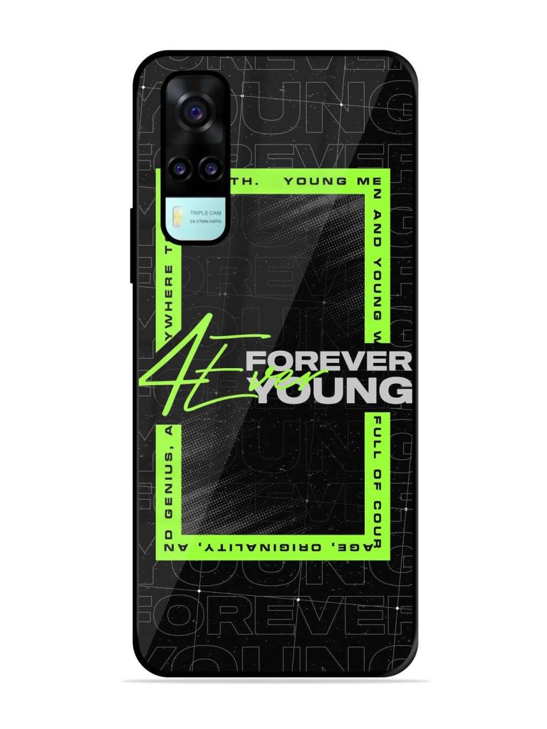 Forever Young Glossy Metal TPU Case for Vivo Y53s Zapvi