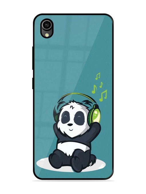 Music Panda Premium Glass Case for Vivo Y90 Zapvi