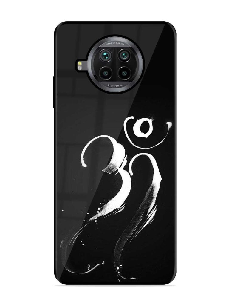 Om Logo Glossy Metal TPU Case for Xiaomi Mi 10i (5G) Zapvi