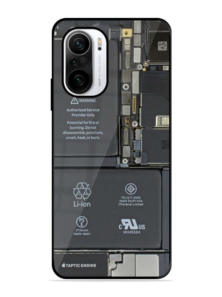 Phone Insider Glossy Metal TPU Case for Xiaomi Mi 11X (5G) Zapvi