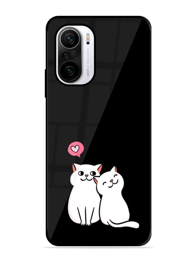 Cat Love Glossy Metal TPU Case for Xiaomi Mi 11X (5G) Zapvi