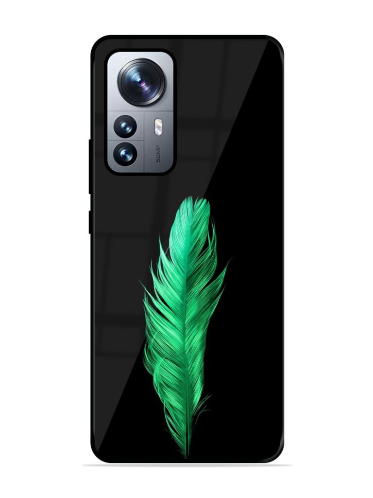 Feather Texture Glossy Metal TPU Case for Xiaomi Mi 12 Pro (5G) Zapvi