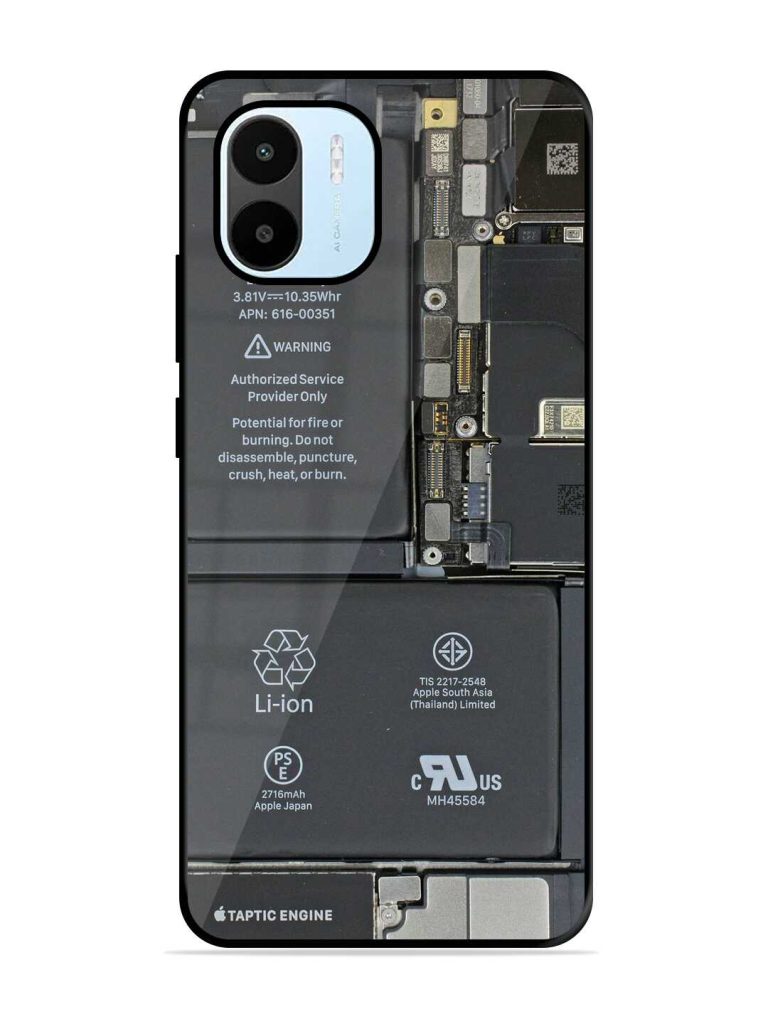 Phone Insider Premium Glass Case for Xiaomi Redmi A1 (2022) Zapvi