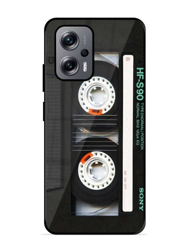 Sony Hf-S90 Cassette Glossy Metal TPU Case for Xiaomi Redmi K50i (5G) Zapvi