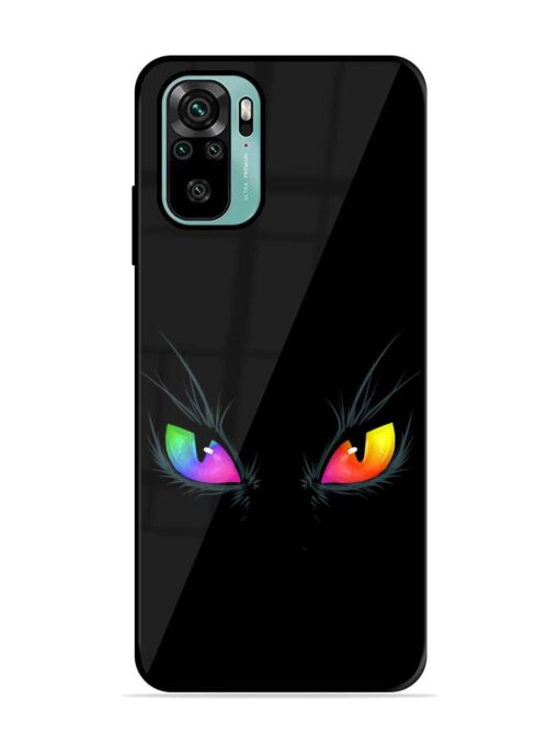 Cat Eyes Glossy Metal TPU Case for Xiaomi Redmi Note 10 Zapvi