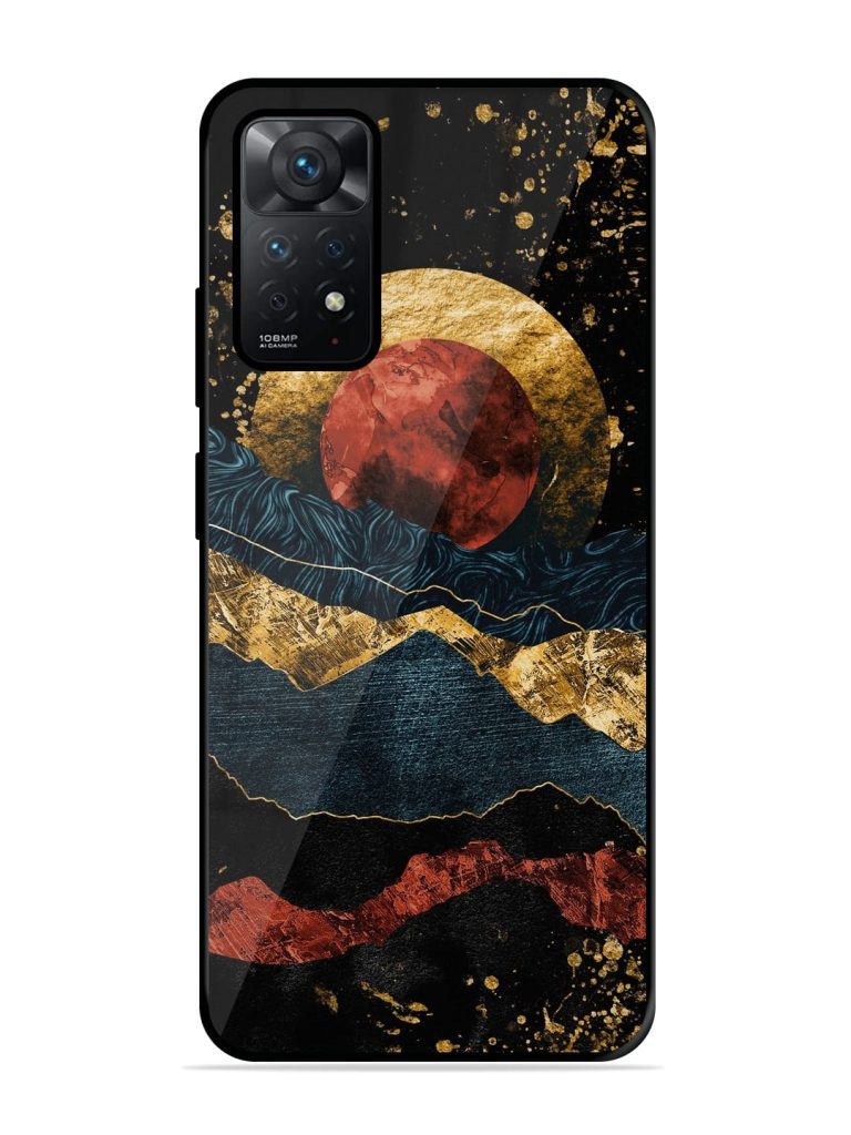 Bob Creek Glossy Metal Phone Cover for Xiaomi Redmi Note 11 Pro (4G) Zapvi
