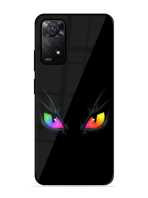 Cat Eyes Glossy Metal TPU Case for Xiaomi Redmi Note 11s Zapvi