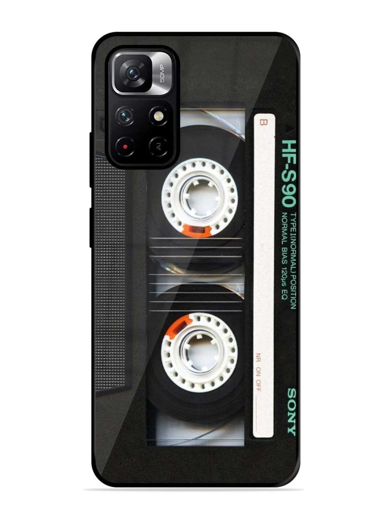 Sony Hf-S90 Cassette Glossy Metal TPU Case for Xiaomi Redmi Note 11T (5G) Zapvi