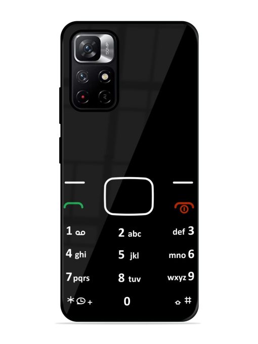 Retro Cellphone Bottons Glossy Metal TPU Case for Xiaomi Redmi Note 11T (5G) Zapvi