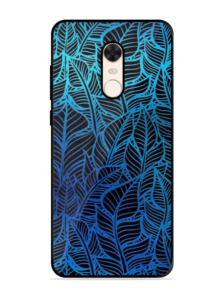 Decorative Topical Premium Glass Case for Xiaomi Redmi Note 5 Zapvi