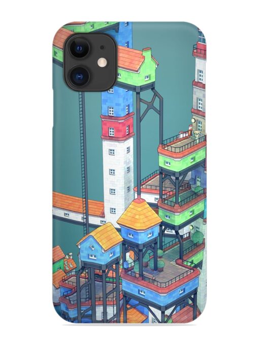 Building Sets Snap Case for Apple Iphone 11 Zapvi