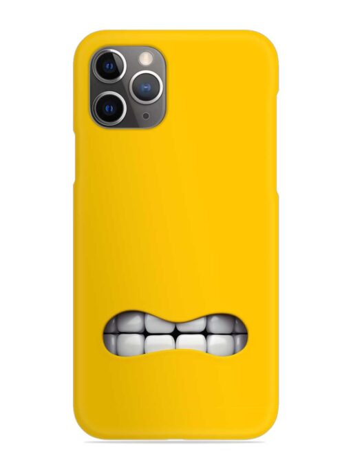 Mouth Character On Snap Case for Apple Iphone 11 Pro Max Zapvi