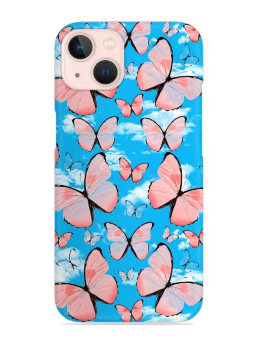 Seamless Pattern Tropical Snap Case for Apple Iphone 13 Zapvi