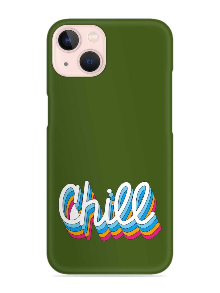 Color Chill Shirt Snap Case for Apple Iphone 13 Zapvi