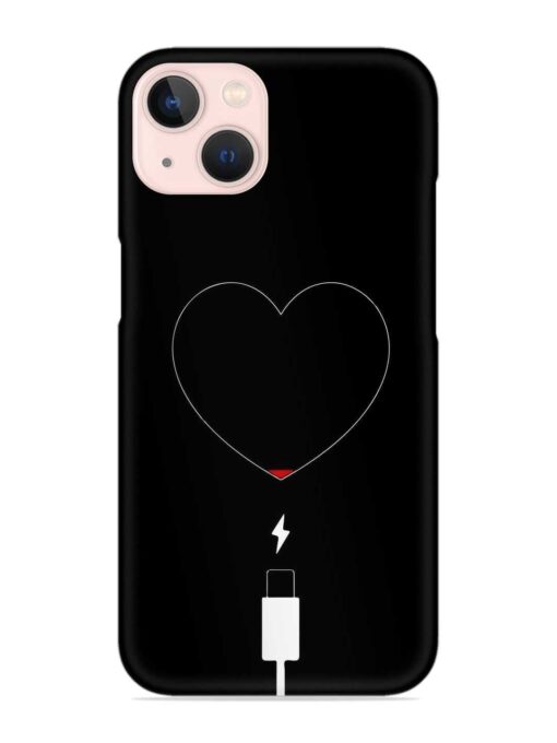 Heart Pumps Blood Charger Snap Case for Apple iPhone 14 Plus Zapvi