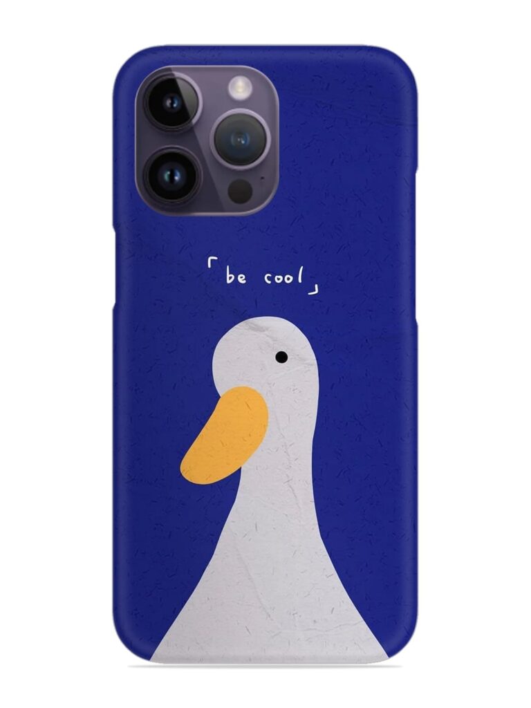 Be Cool Duck Snap Case for Apple Iphone 14 Pro Max Zapvi