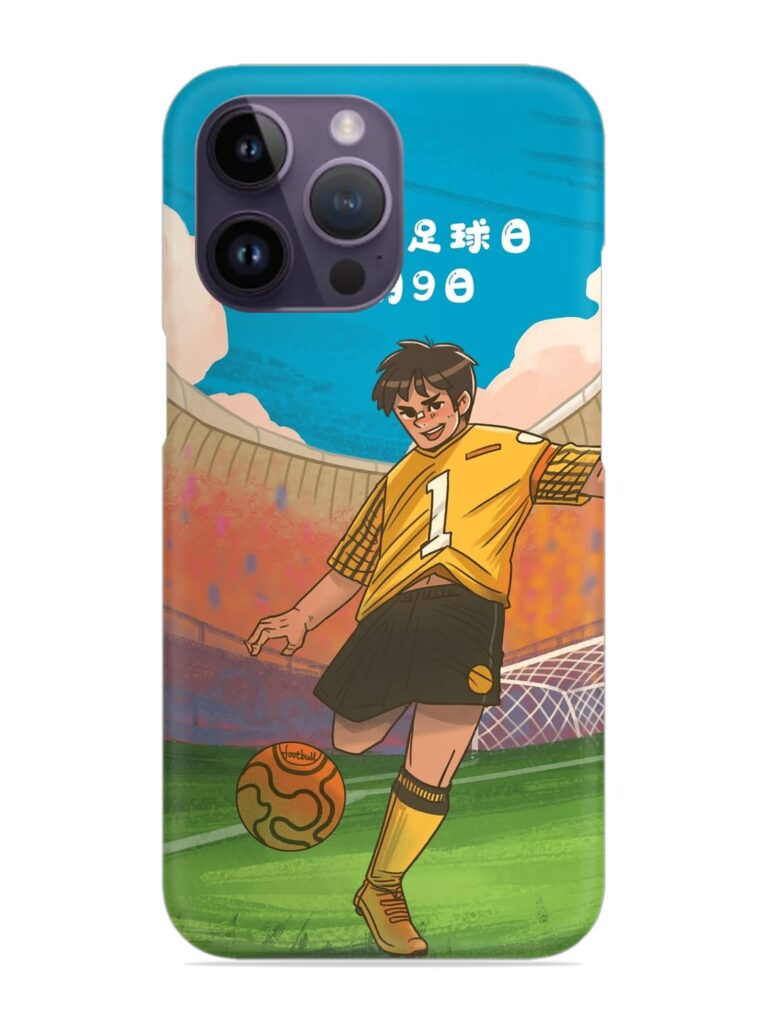 Soccer Kick Snap Case for Apple Iphone 14 Pro Max Zapvi