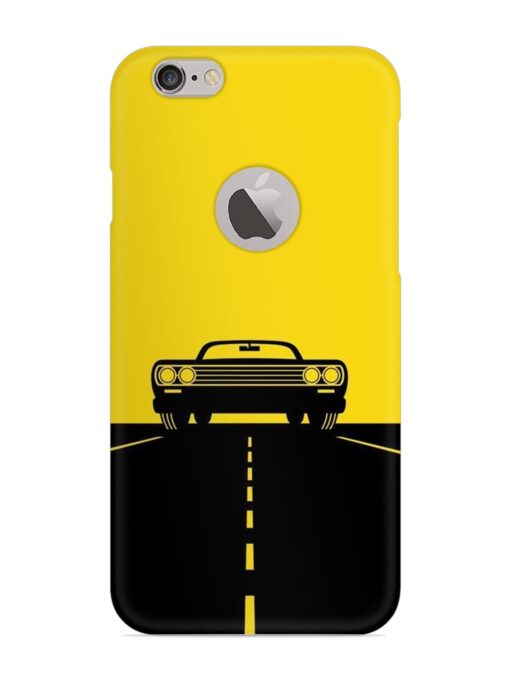Classic Car Snap Case for Apple iPhone 6 (Logo Cut) Zapvi