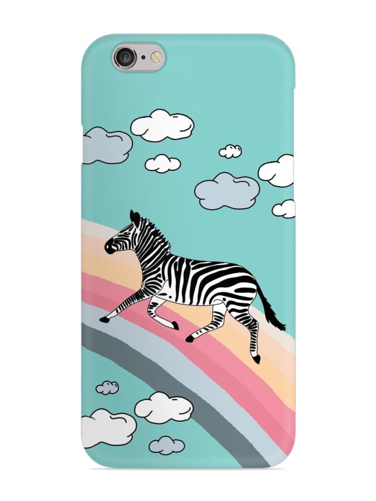Running Zebra Snap Case for Apple Iphone 6 Plus Zapvi