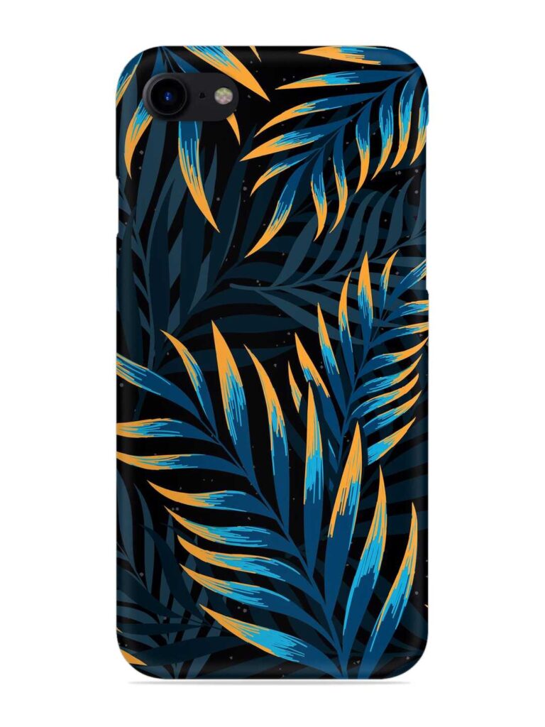 Abstract Leaf Art Snap Case for Apple Iphone 8 Zapvi