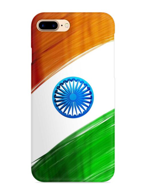 India Flag Snap Case for Apple Iphone 8 Plus Zapvi