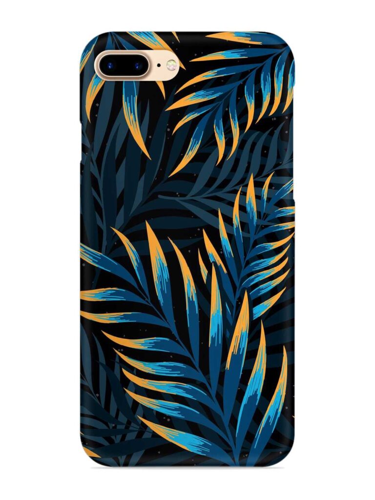 Abstract Leaf Art Snap Case for Apple Iphone 8 Plus Zapvi