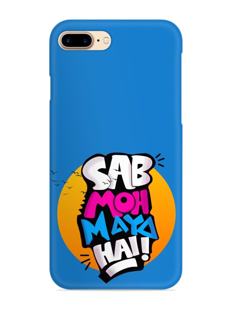 Sab Moh Moya Snap Case for Apple Iphone 8 Plus Zapvi