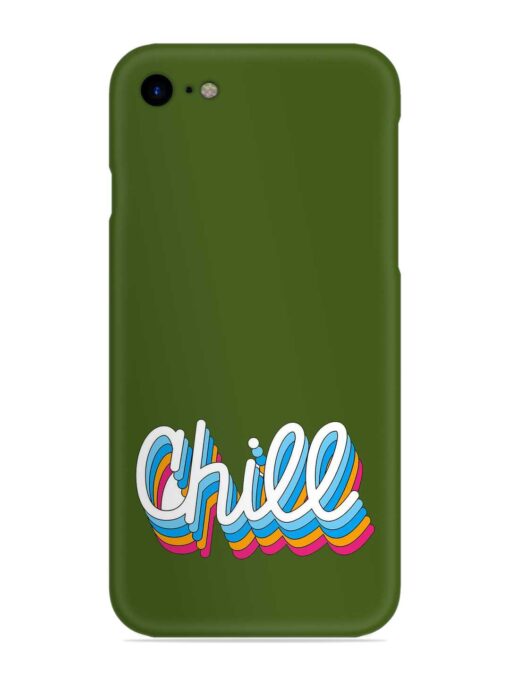 Color Chill Shirt Snap Case for Apple Iphone SE (2020) Zapvi