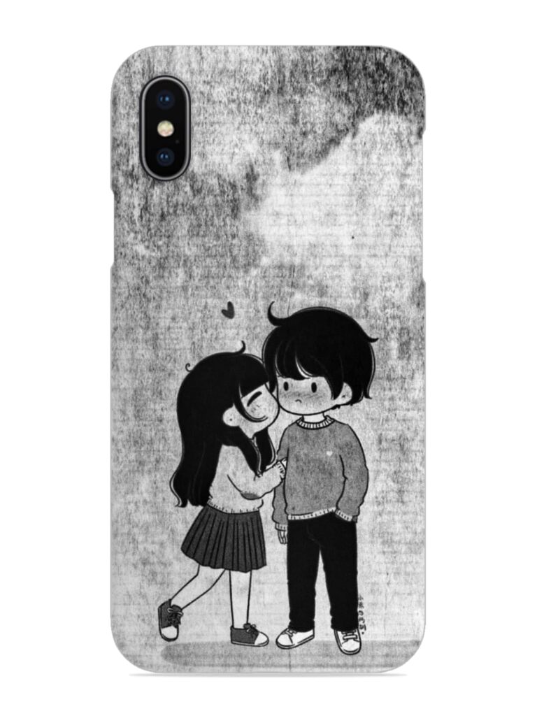 Couple Love Highlights Snap Case for Apple Iphone X Zapvi