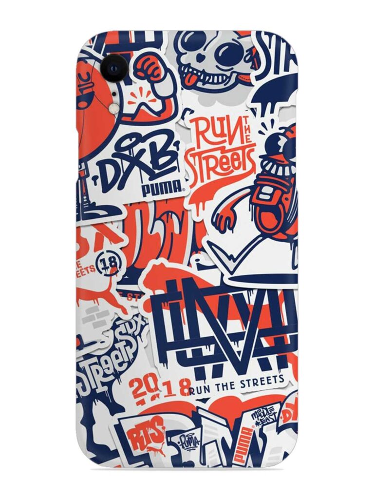 Run The Street Snap Case for Apple Iphone XR Zapvi