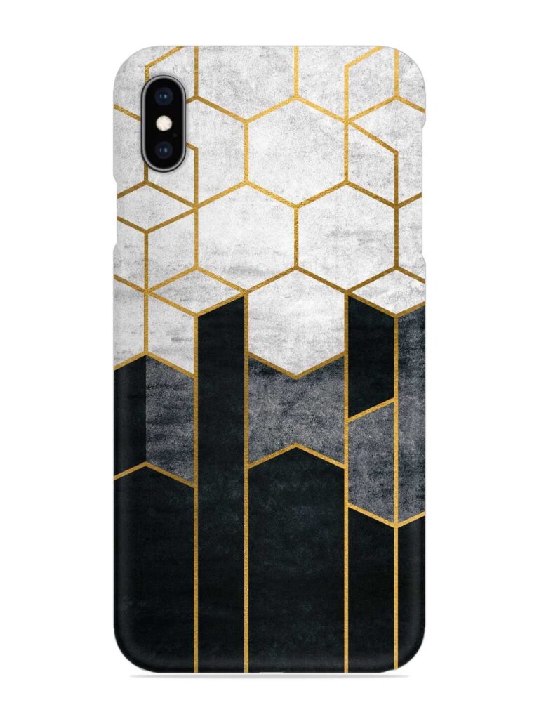 Cube Marble Art Snap Case for Apple Iphone XS Max Zapvi