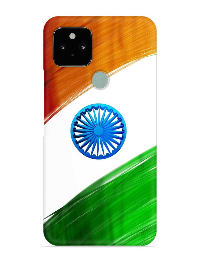 India Flag Snap Case for Google Pixel 5 Zapvi