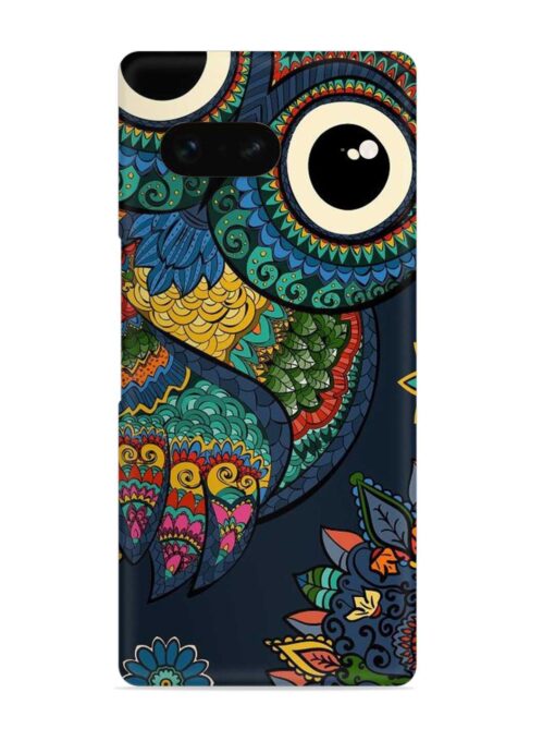 Owl Vector Art Snap Case for Google Pixel 7 Zapvi