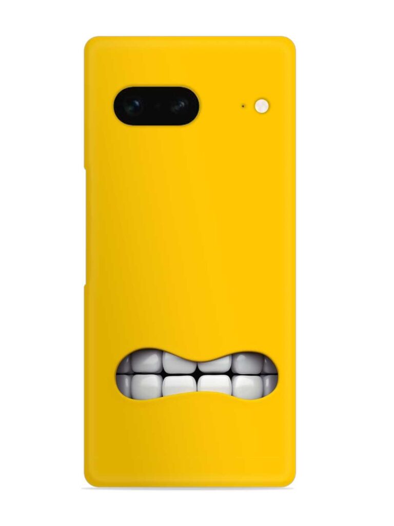 Mouth Character On Snap Case for Google Pixel 7 Zapvi