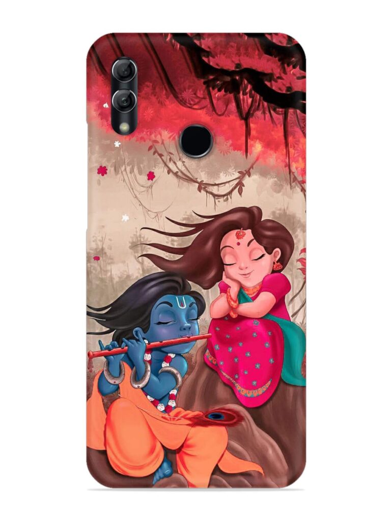 Radhe Krishna Water Art Snap Case for Honor 10 Lite Zapvi