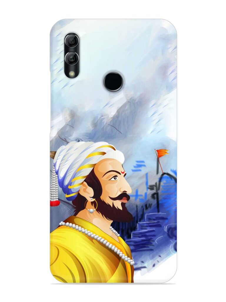 Shivaji Maharaj Color Paint Art Snap Case for Honor 10 Lite Zapvi