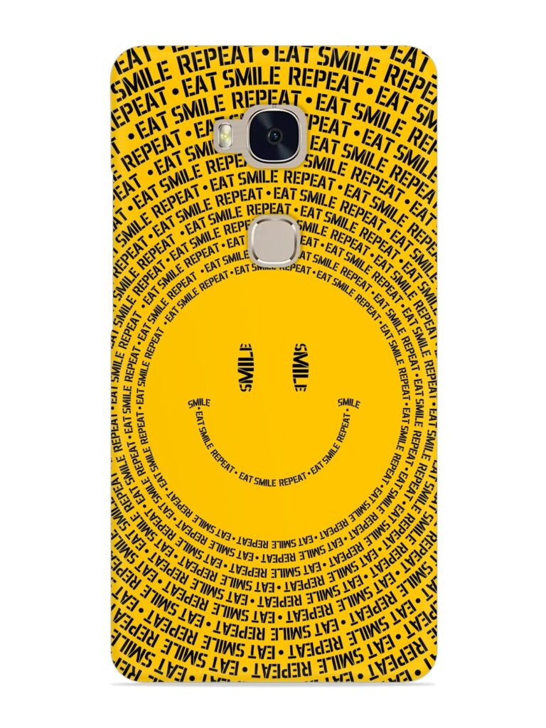 Smiley Snap Case for Honor 5X Zapvi