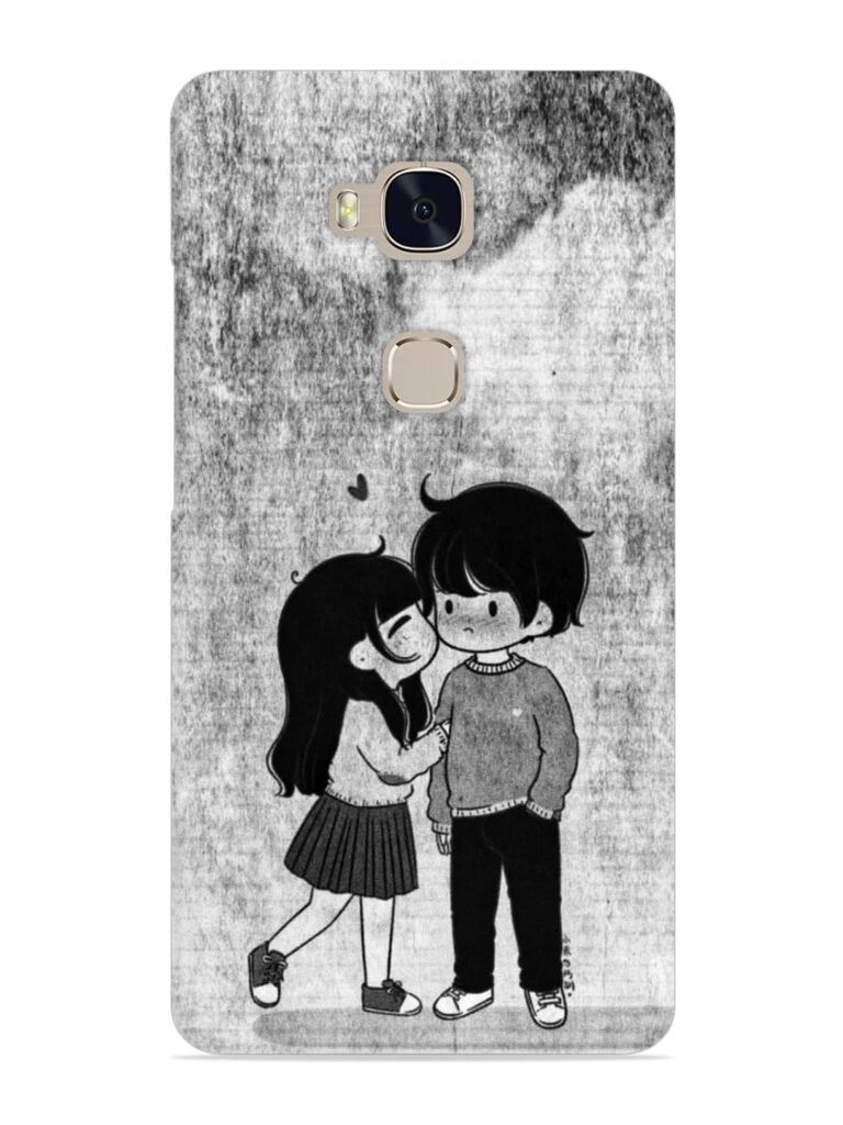 Couple Love Highlights Snap Case for Honor 5X Zapvi