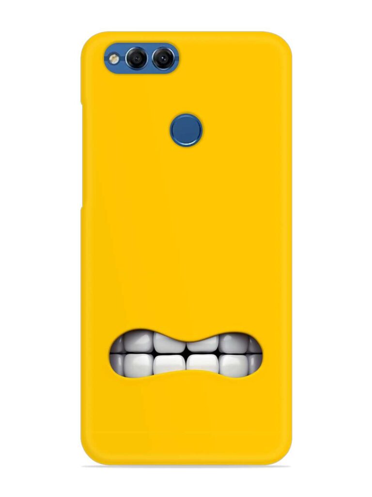 Mouth Character On Snap Case for Honor 7X Zapvi