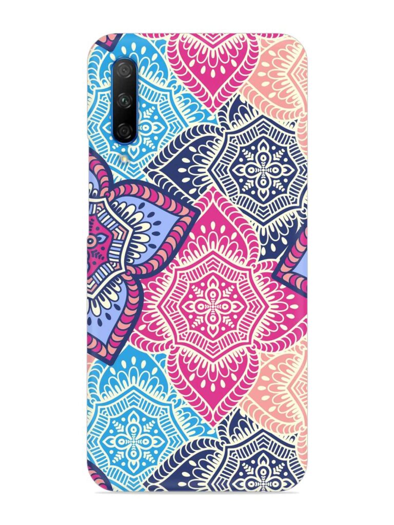 Ethnic Floral Seamless Snap Case for Honor 9X Pro Zapvi