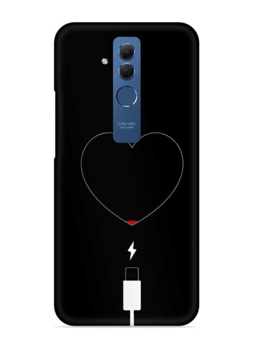 Heart Pumps Blood Charger Snap Case for Honor Mate 20 Lite Zapvi