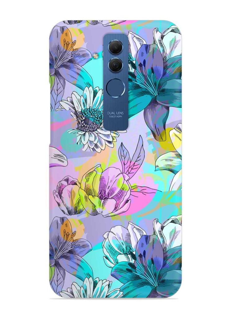 Vector Seamless Abstract Snap Case for Honor Mate 20 Lite Zapvi