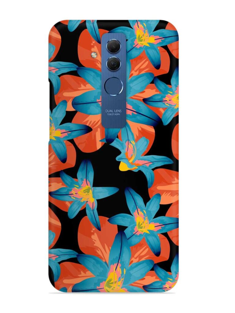 Philippine Flowers Seamless Snap Case for Honor Mate 20 Lite Zapvi