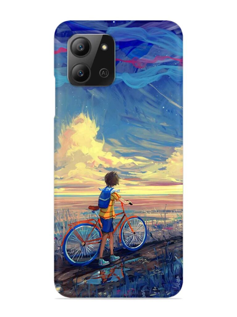 Bicycle Art Snap Case for Infinix Hot 11 (2022) Zapvi